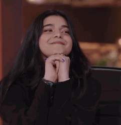 Beautiful Iman Vellani Stare GIF