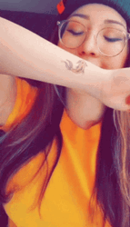 Beautiful Koi Fish Tattoo GIF