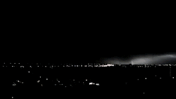 Beautiful Lightning  Skyline GIF