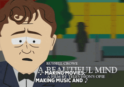 Beautiful Mind South Park GIF