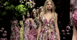 Beautiful Models Runway Dresses GIF