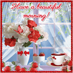 Beautiful Morning Warm Coffee GIF