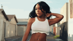 Beautiful Normani Pop Star Hair Flip GIF