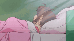 Beautiful Sakura Bedtime GIF