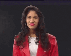 Beautiful Selena Quintanilla Looking GIF