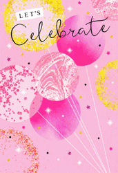 Beautiful Shiny Balloons Happy Birthday GIF