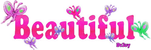 Beautiful Sign With Butterflies Sticker