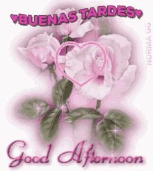 Beautiful Sparkling Flowers Buenas Tardes GIF