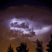 Beautiful Storm Coming In GIF