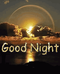 Beautiful Sunset Dobranoc Sleep Well GIF