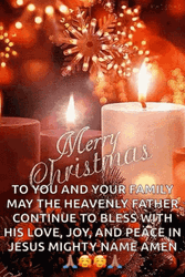 Beautiful Sweet Message Merry Christmas GIF