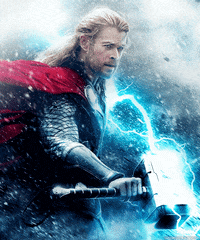 Beautiful Thor Poster