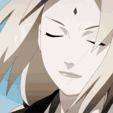 Beautiful Tsunade Smiling GIF