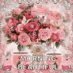 Beautiful Tuesday Flowers Vase GIF