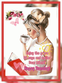 Beautiful Tuesday Picture Frame GIF