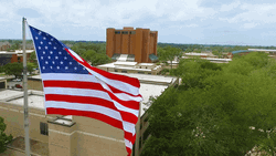 Beautiful Usa Flag Pole GIF