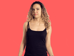 Beautiful Woman Confuse I Know Nothing GIF