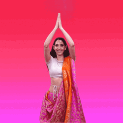 Beautiful Woman Happy Valentine's Day GIF