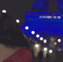 Beautiful Women Eiffel Tower Turning Back GIF