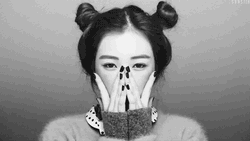 Beautiful Women South Korea Eye Wink GIF