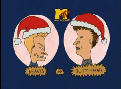Beavis And Butthead Christmas Hat