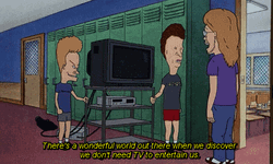 Beavis And Butthead Dont Need TV GIF