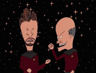 Beavis And Butthead In Space GIF
