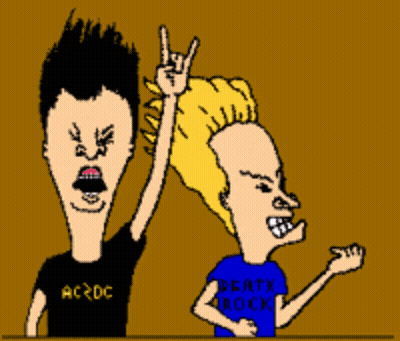 Beavis And Butthead Saying Awesome GIF