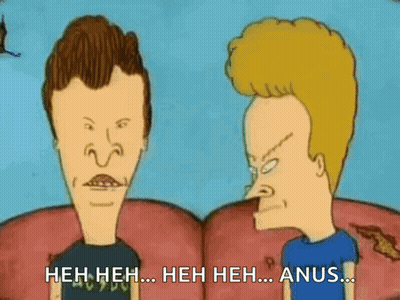 Beavis And Butthead Standing Heh Heh Heh Heh GIF