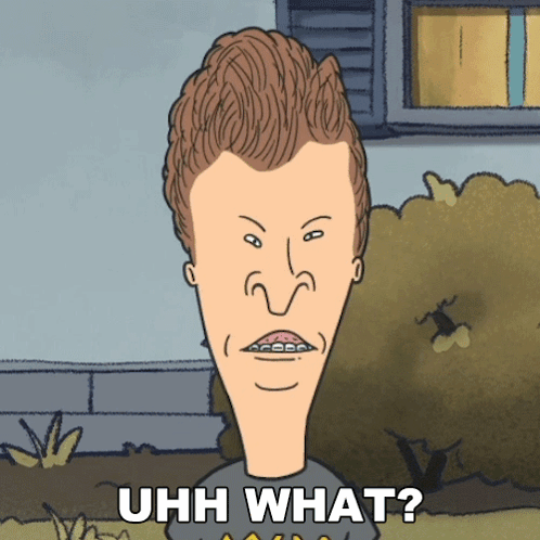 Beavis From Beavis And Butthead Asking Uhh What GIF