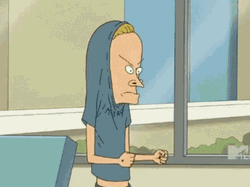 Beavis I Am The Great Cornholio GIF