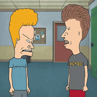 Beavis Saying Don't Screw This One Up GIF