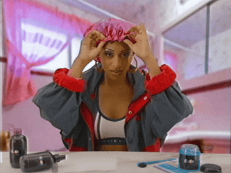 Bed Time Beauty Routine GIF