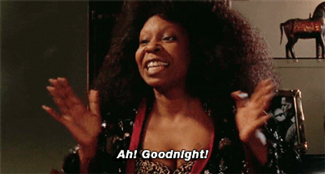 Bed Time Sister Act Scene Ah Good Night GIF