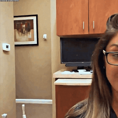 Bed With White Sheets And TikTok Watermark GIF