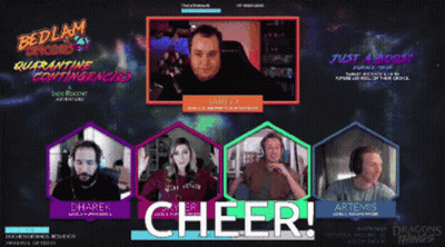 Bedlam Discord Screenshot With Cheer GIF