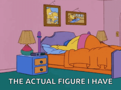 Bedroom Cartoon Saying The Actual Figure I Have GIF
