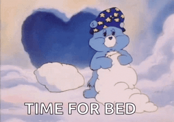 Bedtime Bear Go To Sleep GIF