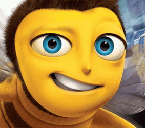 Bee Face Funny Meme GIF