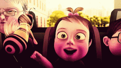 Bee Movie Barry Waving To The Baby GIF