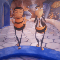 Bee Movie Honeycomb Elevator GIF