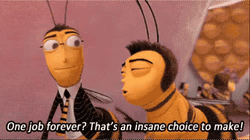 Bee Movie One Job Forever GIF