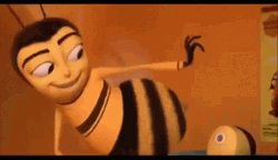 Bee Movie Sharpening Stinger GIF