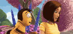 Bee Movie Shocked Vanessa Bloome GIF