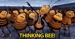 Bee Movie Thinking Bees GIF