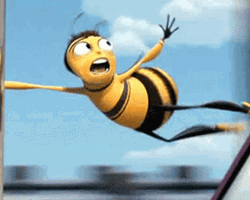 Bee Movie Train Scene Meme GIF