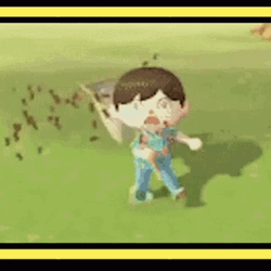 Bee Sting Kid Surrounded By Bee GIF