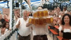 Beer Chug Beer Mug Happy Hour GIF
