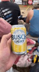 Beer Chug Challenge Busch Light Drinking Alcohol GIF