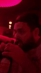 Beer Chug Challenge Drinking Beer Bar GIF